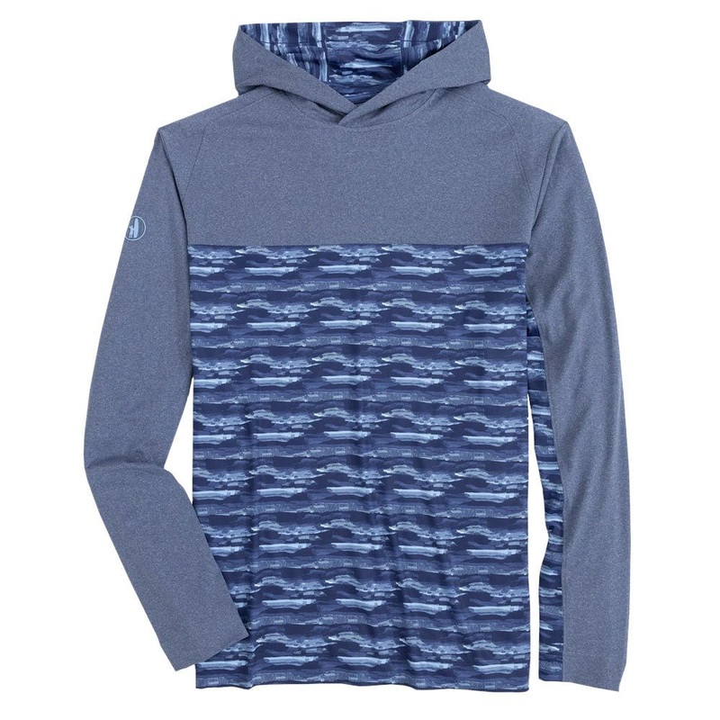 Johnnie-O Braden Camo Performance Golf Hoodie