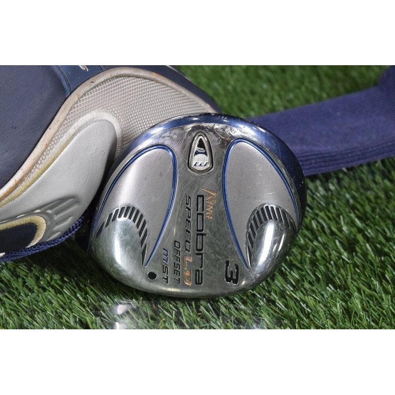 KING COBRA SPEED LD OFFSET M/ST 3 WOOD, WOMENS LADIES FLEX SHAFT & HEADCOVER