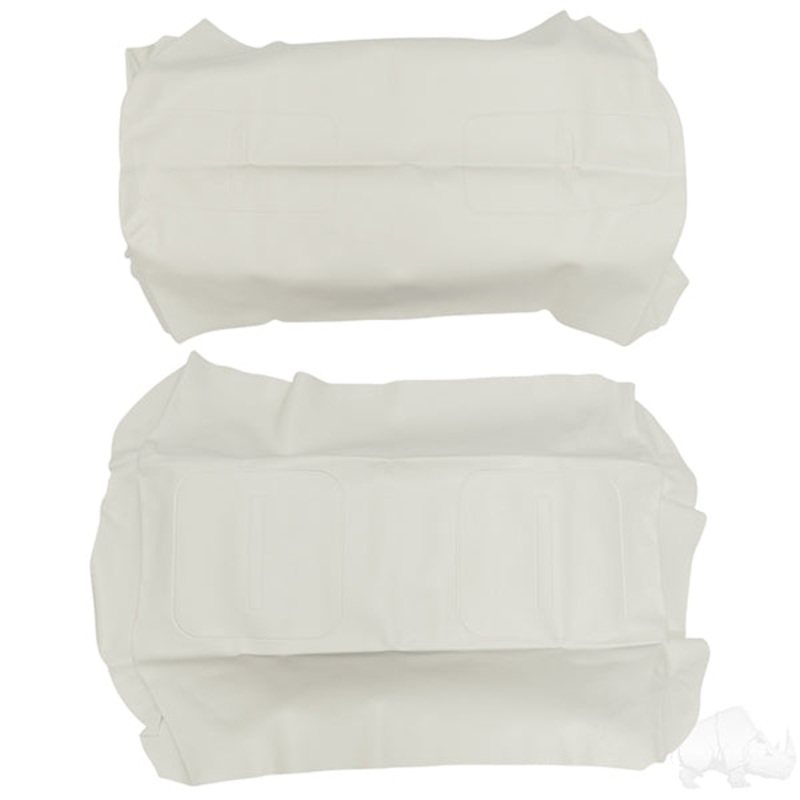 RHOX SS Cover Set, White, E-Z-Go TXT 96+ PN# SEAT-713-W
