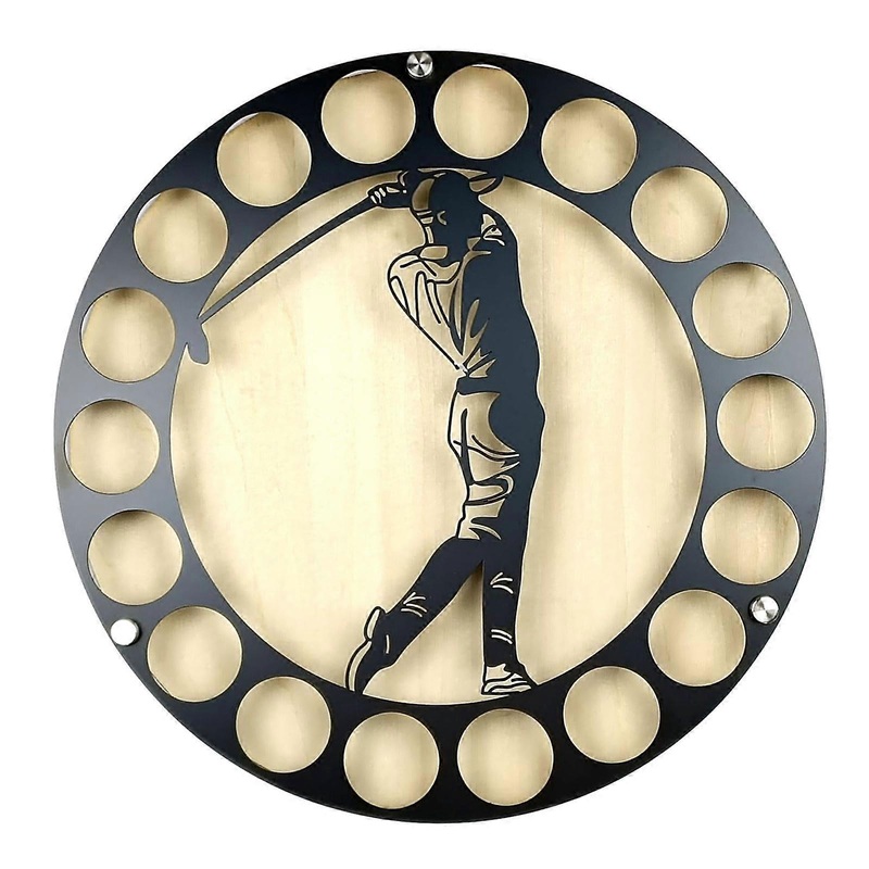 Golf Ball Presentation Holder, Storage Organiser, Creative Display Stand, Stylish Gift