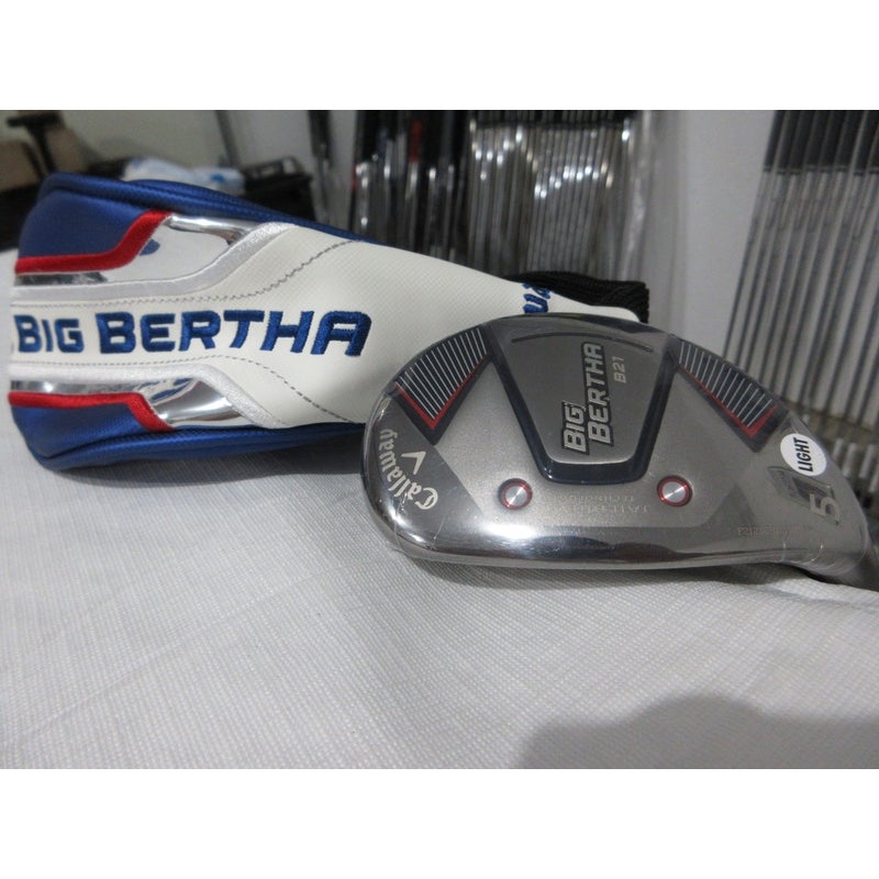 Left-Handed Callaway Big Bertha B21 5 Hybrid – 5H – 24* – Senior Graphite – NEW