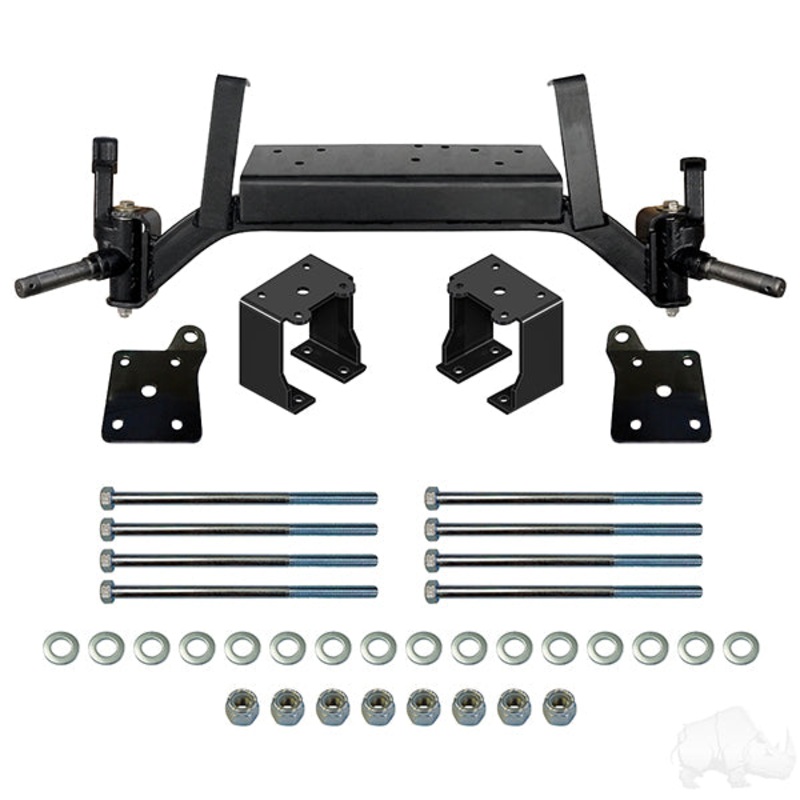 RHOX Lift Kit, 5 Drop Axle, E-Z-Go TXT Gas 19+ with EX1 Engine, Electric 01.5+