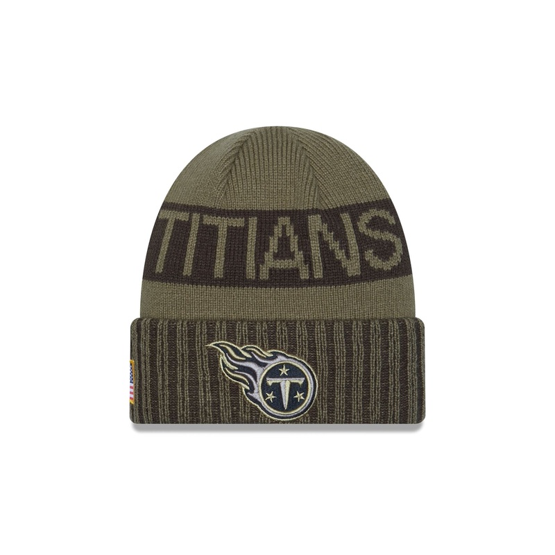 Tennessee Titans 2025 Salute to Service Cuff Knit Hat