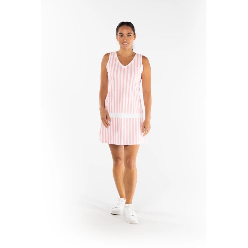The Cameron Dress|palm beach stripe|XS|S|M|L