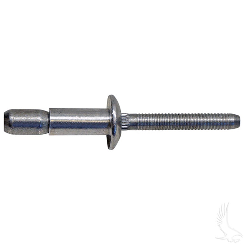 Rivet, BAG OF 20, Aluminum 1/4×1/2 Type D PN# RIV-003