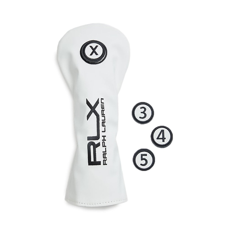 RLX Ralph Lauren Embroidered Fairway Head Cover – White