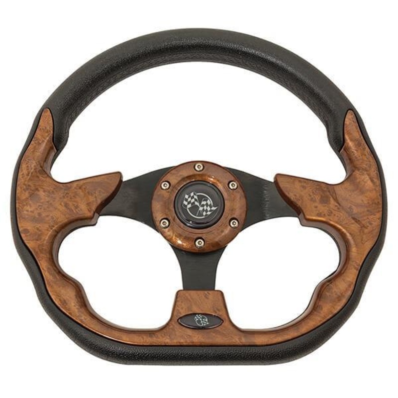 Woodgrain Racer Steering Wheel PN# 56915