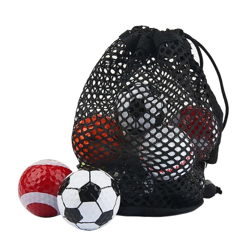 6 Pieces Mini Golf Balls Driving Range Training Ball Golf Practice Ball