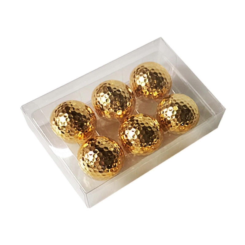 6x Novelty Golf Balls Boxed Funny Golf Balls for Prize Outdoor Driving Range Sports Balls