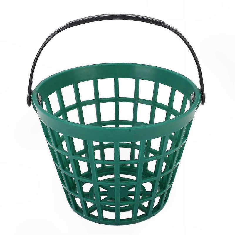 Golf Ball Holder with Handle, Portable Nylon Basket for Up to 25 Balls, Durable Plastic Design, Ideal for Practice and Storage