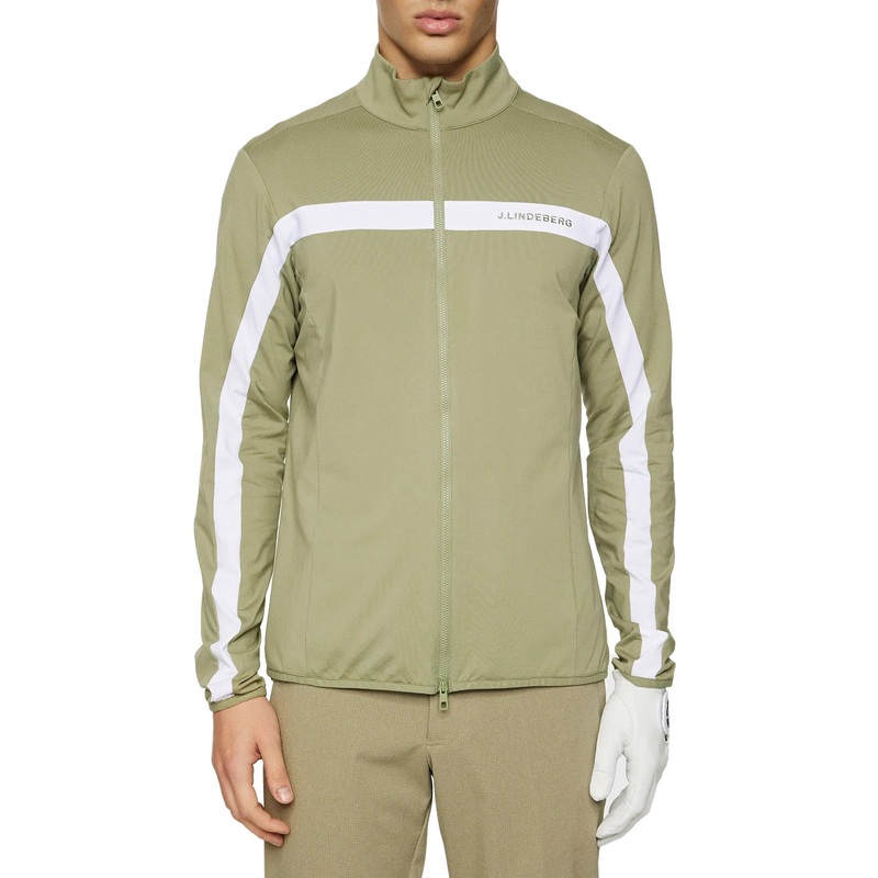 J.Lindeberg Jarvis Mid-Layer – Oil Green