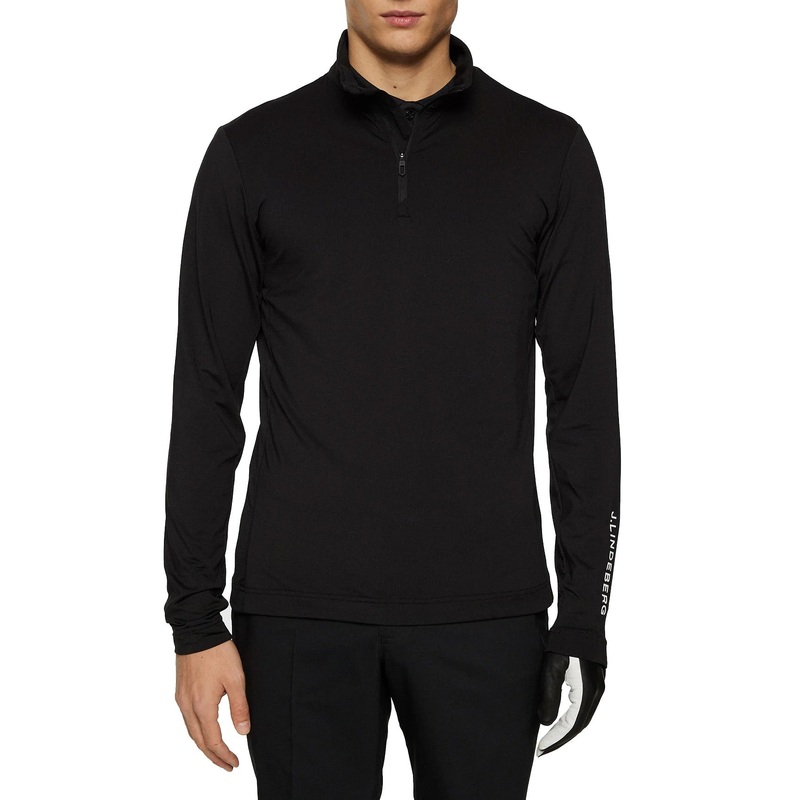 J.Lindeberg Tour Tech Mid-Layer – Black