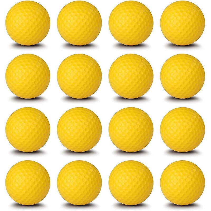 Practice Foam Golf 16-Pack | Limited Fly Golf | Real Spin and Feel Training Ball