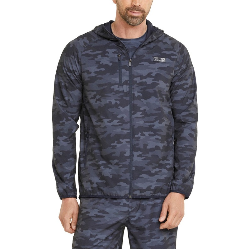 Puma EGW Hooded Golf Jacket – Navy Blazer