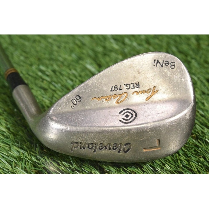 CLEVELAND TOUR ACTION BENI 60 LOB WEDGE TRUE TEMPER WEDGE FLEX STEEL SHAFT