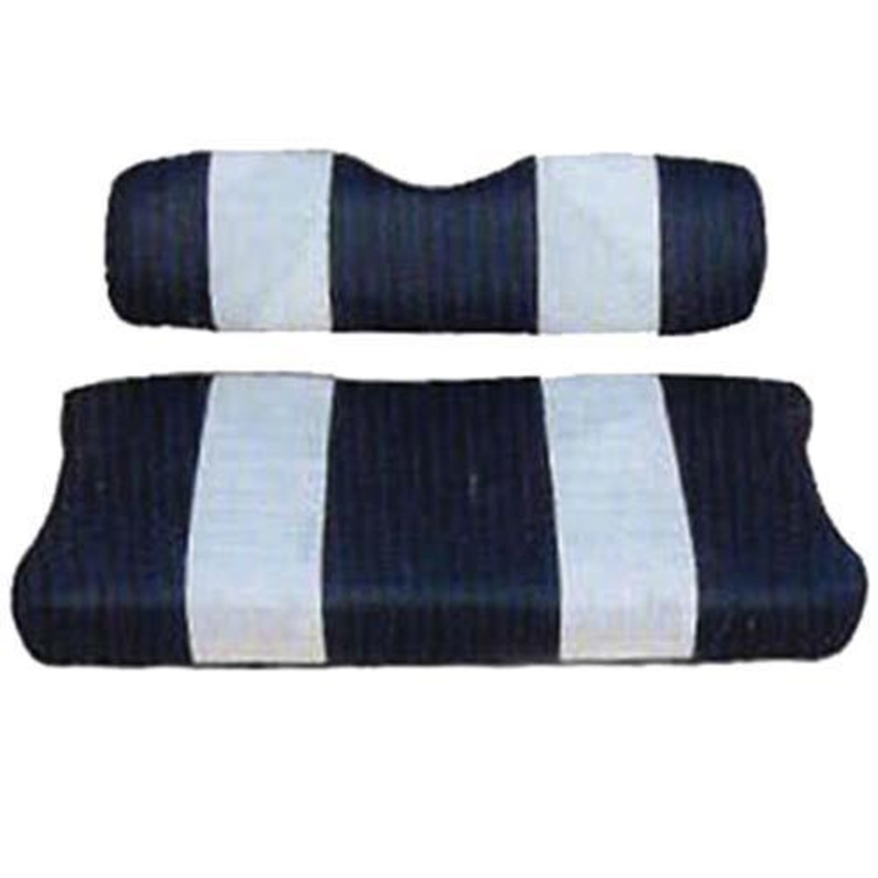 SEAT COVER SET,NAVY/WHTE,FRONT,EZ MED/TXT PN# 20032