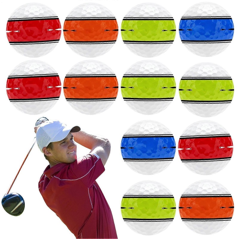Soft golf balls  12 training balls with 360degree orbital putter target system