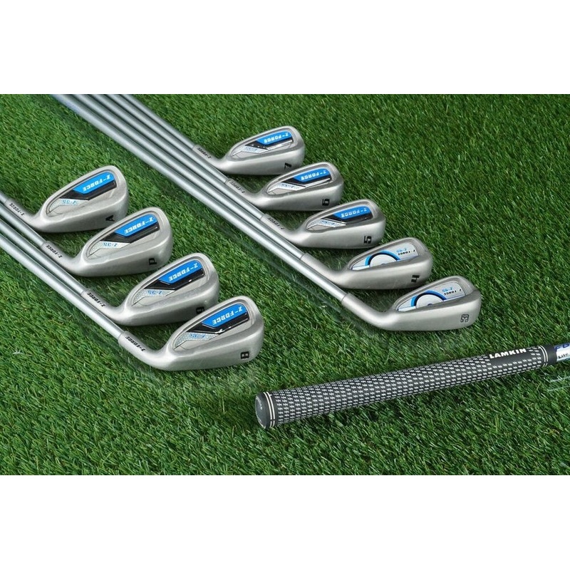 Z-FORCE Z-35 Z-45 MENS IRONS SET 3-PW AW SW, TRUE FGS 60 LITE IRON REGULAR FLEX