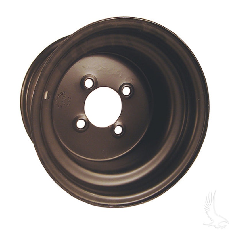 Steel, Black, 10×8 3:5 offset