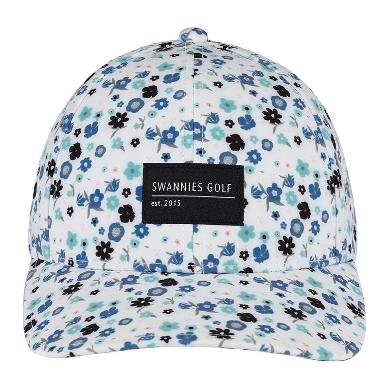 Swannies Milholland Golf Hat|White|Navy
