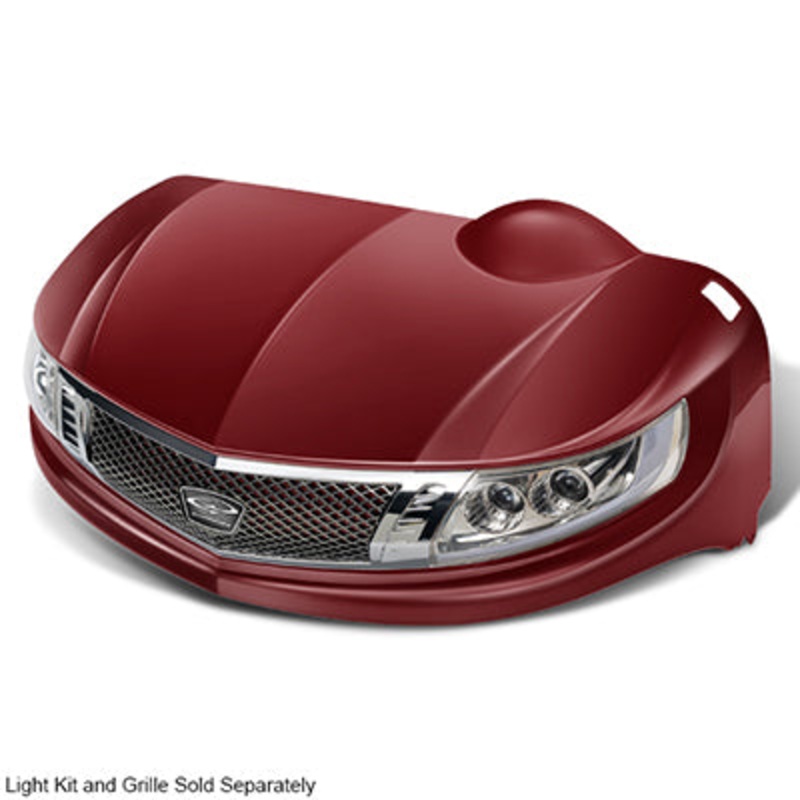 DoubleTake Phoenix Front Cowl, E-Z-Go RXV 08+, Burgundy PN# BOD-DT0113-BY-F
