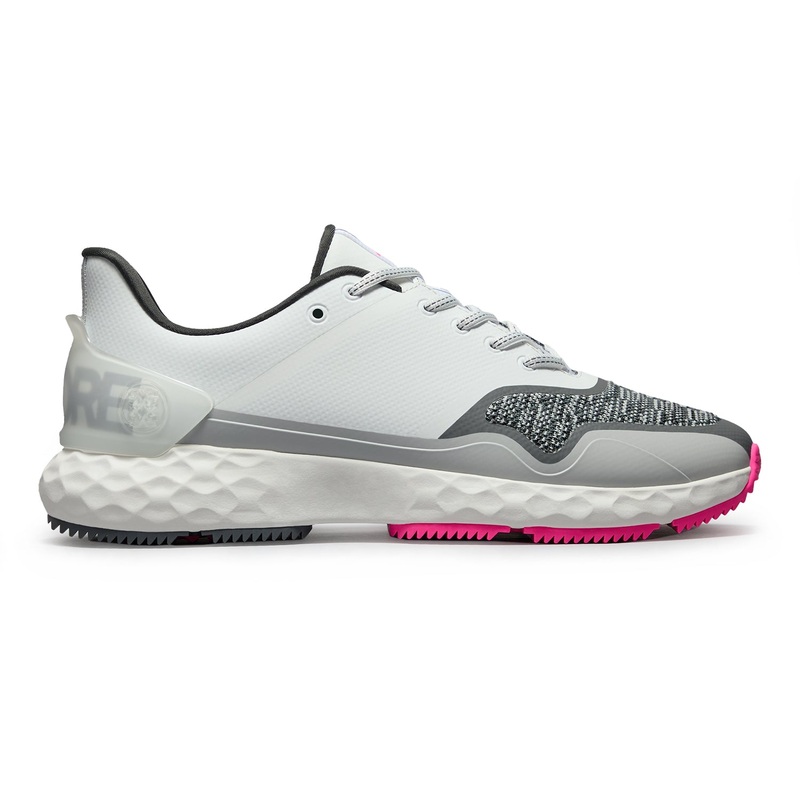 G/Fore MG4+ Stippled Golf Shoes – Snow/Nimbus