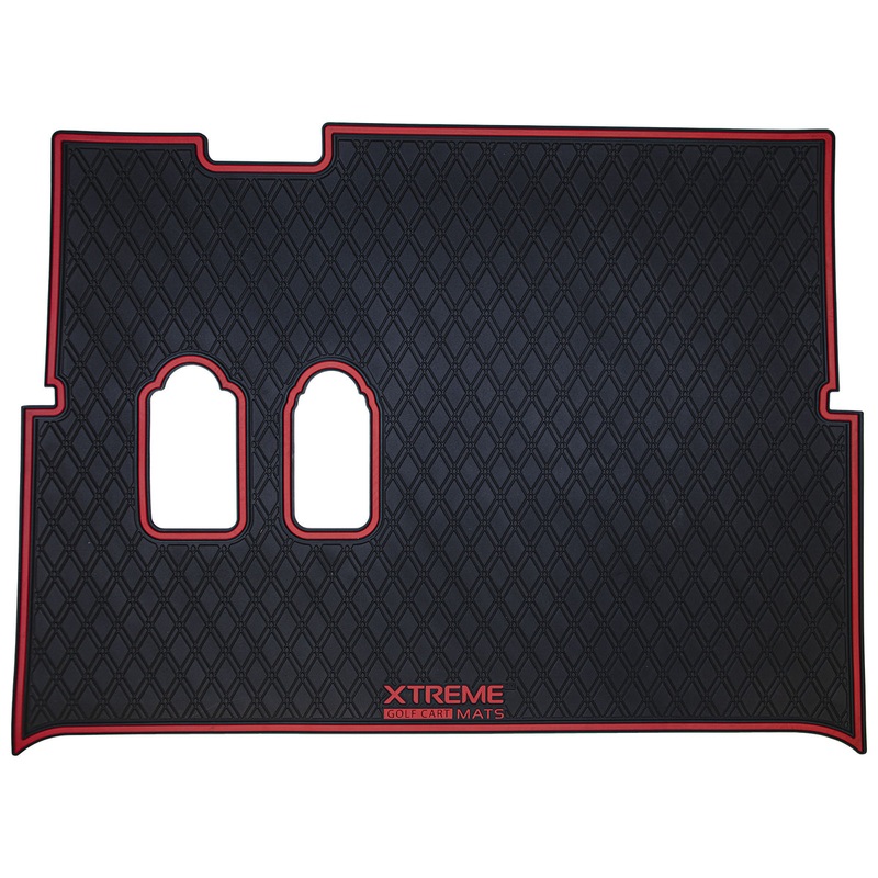 Xtreme Floor Mats for MadJax XSeries 2025-Up  Black/Cherry Red Metallic PN# 03-208