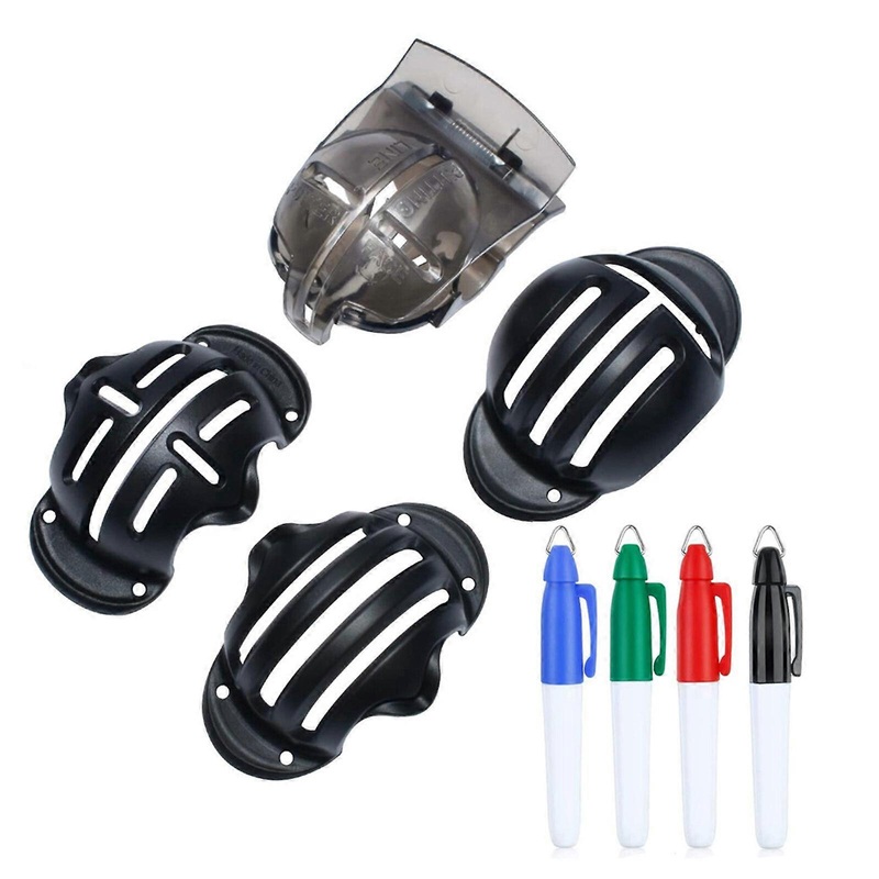 2023 New Upgrade Golf Ball Liner Marker Pen Three Line Drawing Template Alignment Tool Kit 40% off