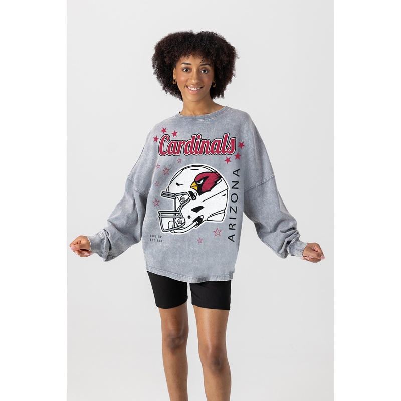 ARIZONA CARDINALS Starbound Oversized Long-Sleeve Tee