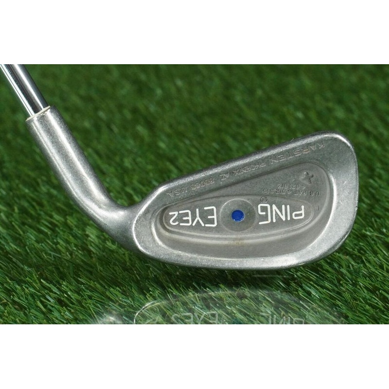 PING EYE 2 + BLUE DOT 1 IRON KARSTEN ZZ LITE STIFF FLEX RH ORIGINAL SHAFT & GRIP