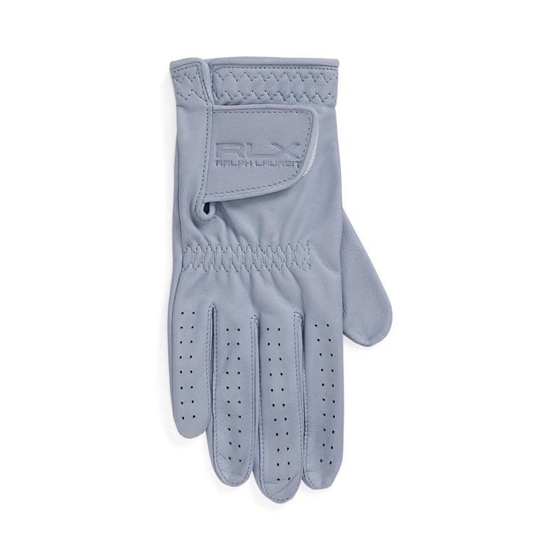 RLX Ralph Lauren Women’s Performance Cabretta Leather Golf Glove Right – Blue