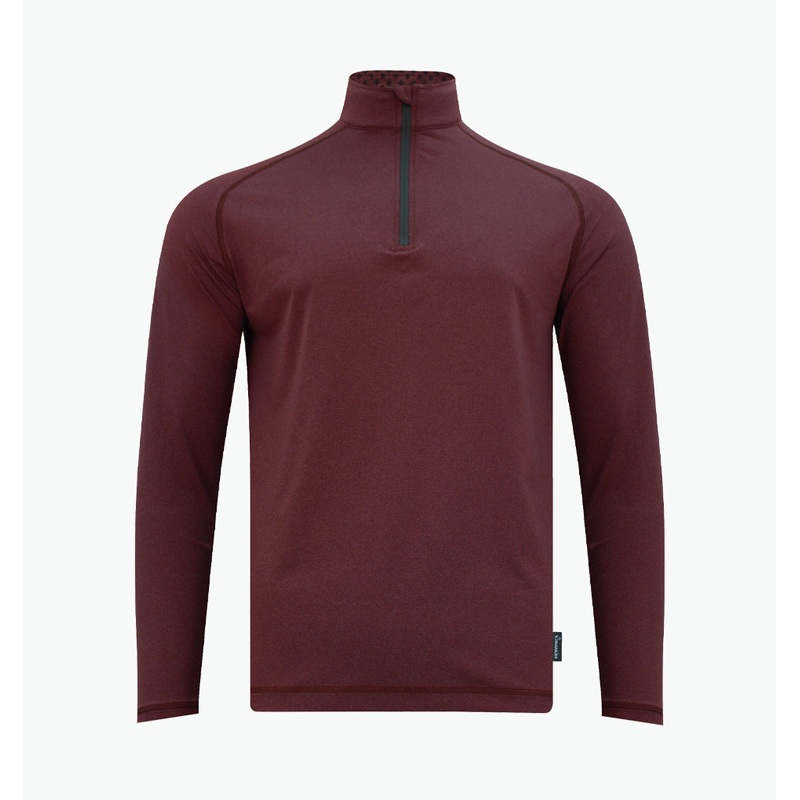 Swannies Golf Dunnaway Q-Zip|Maroon|Navy|M|XXL