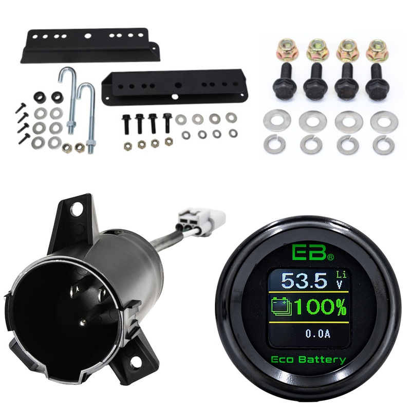 Club Car Precedent Installation Kit for Eco 70v 105ah & 51V 160ah LifePo4 Lithium Battery PN# I-3144