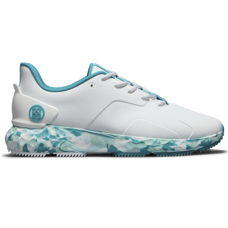 G/Fore MG4+ Monochrome Camo Golf Shoes – Snow/Siren
