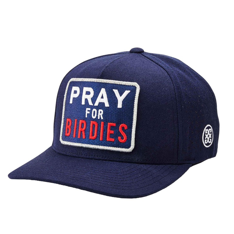 G/Fore Pray For Birdies Golf Snapback Cap – Twilight