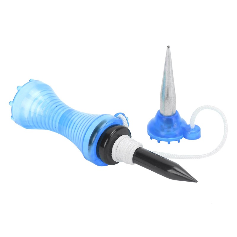 Golf Accessory Reusable Ball Playing Holder for Driving Range and Practice MatBlue