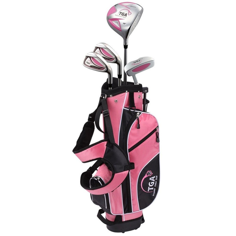 Junior Golf Club Set – Pink|Right-Handed|Left-Handed|4-Piece Set