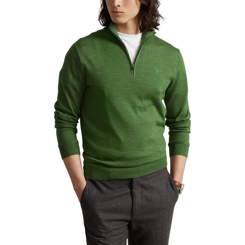 Polo Golf Ralph Lauren Half Zip Knit – Cargo Green