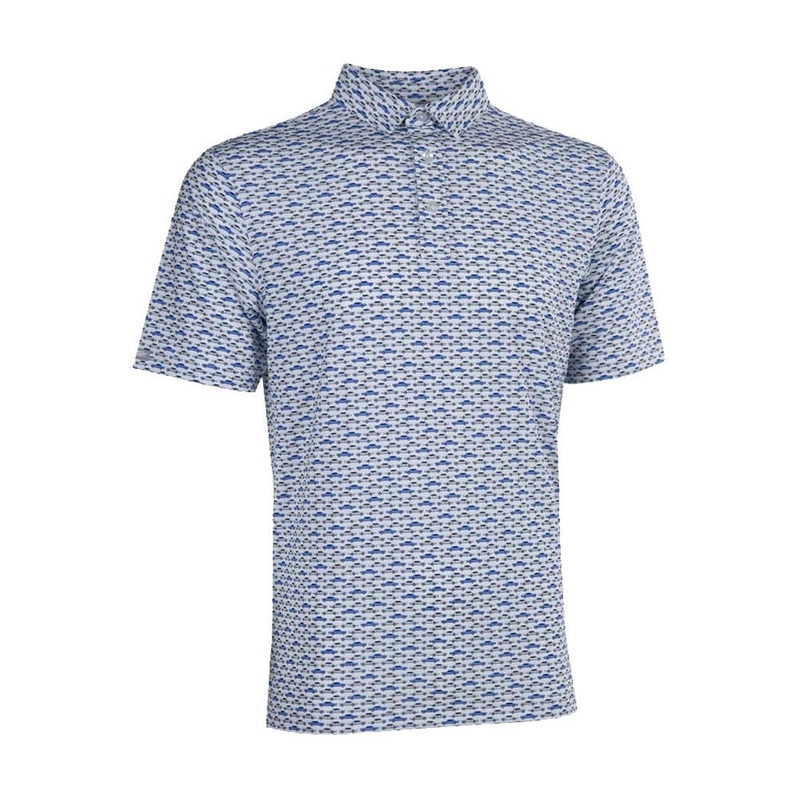 Straight Down GTO Golf Polo|White|Small|Medium|Large|X-Large|XX-Large