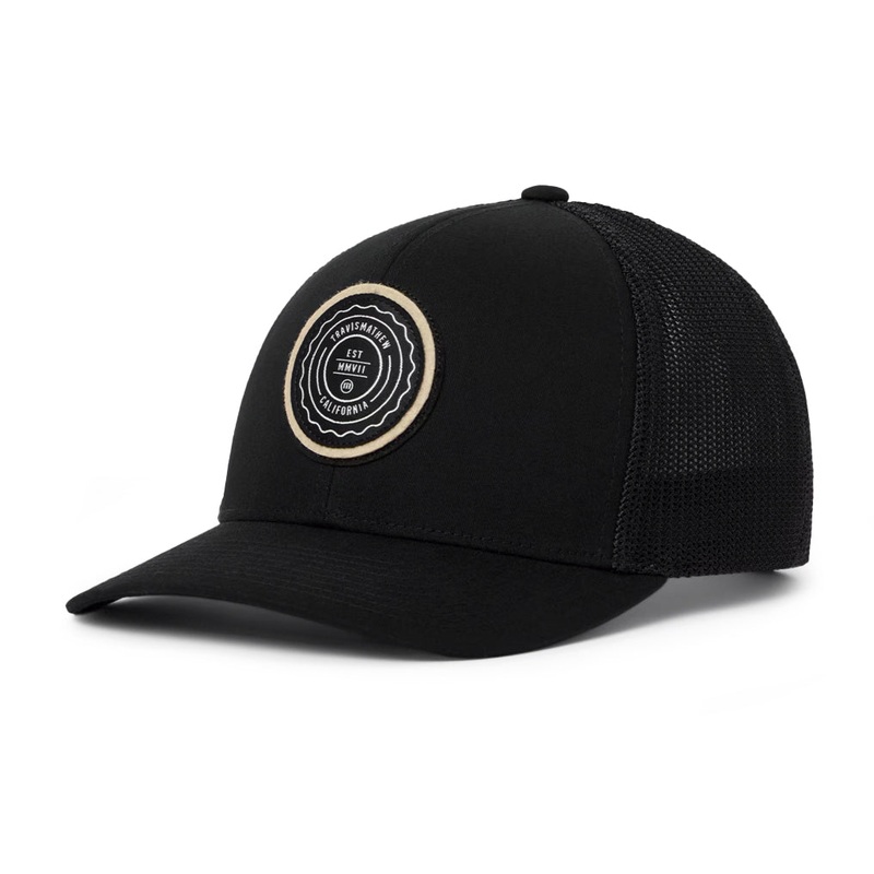 Travis Mathew The Patch Cap – Black/Tan