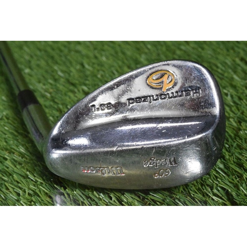 WILSON HARMONIZED 60 LOB WEDGE TRUE TEMPER X ACTION WEDGE FLEX STEEL SHAFT