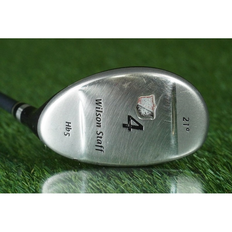 WILSON STAFF HB5 4 HYBRID 4H UST GRAPHITE .370 NANO TECH STIFF 21 RH ~ L@@K!!