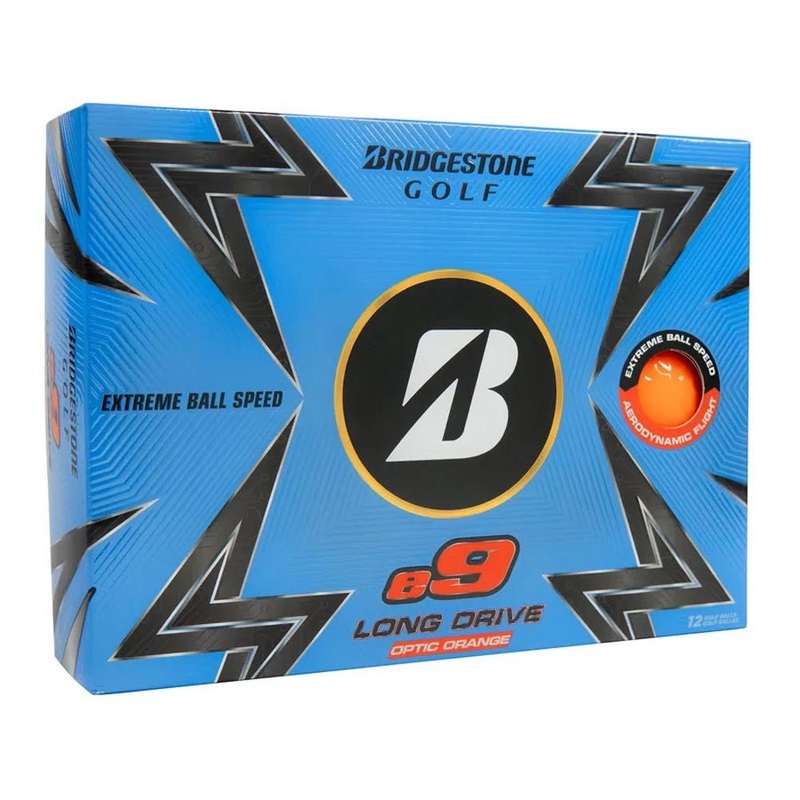 Bridgestone e9 Long Drive Golf Balls – Orange – 2023