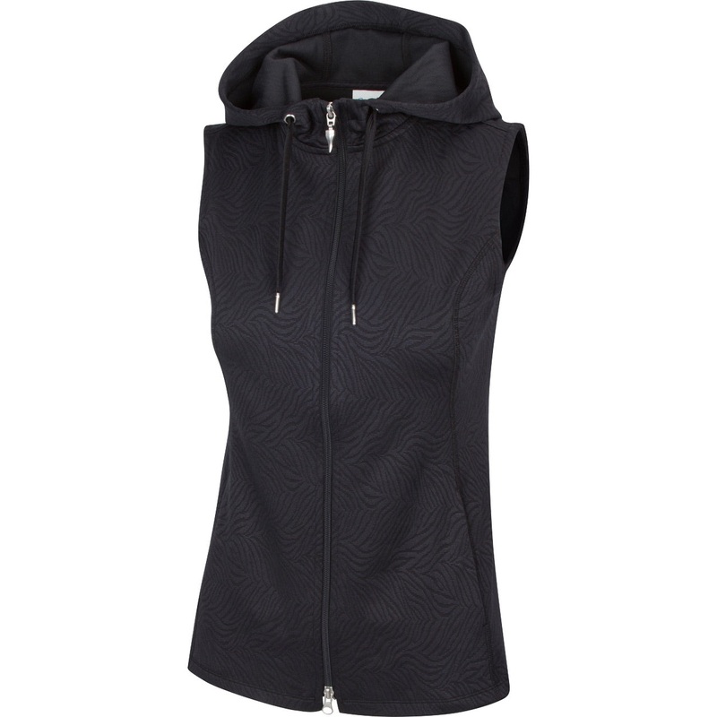 Greg Norman Women’s Jacquard Hooded Vest 2021