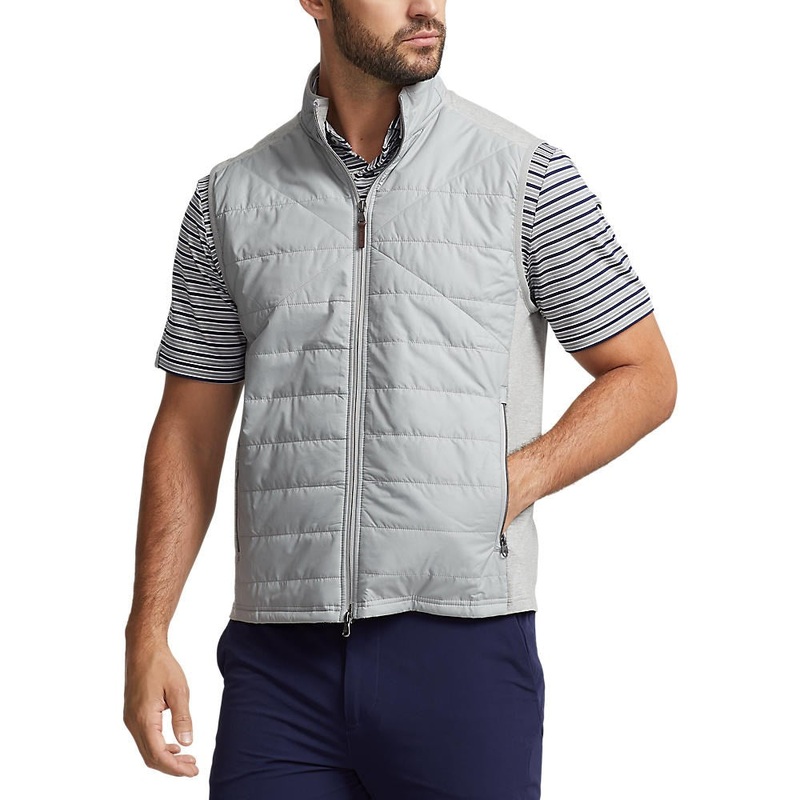 RLX Ralph Lauren Cool Wool Insulated Golf Vest – Andover Heather