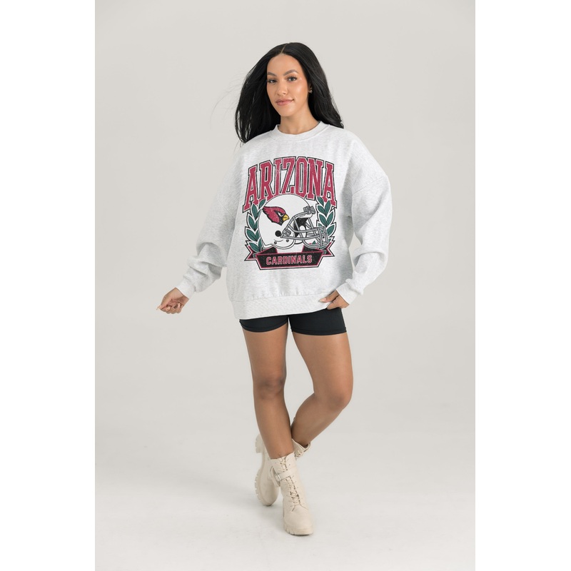 ARIZONA CARDINALS Heritage Fleece Crewneck Pullover