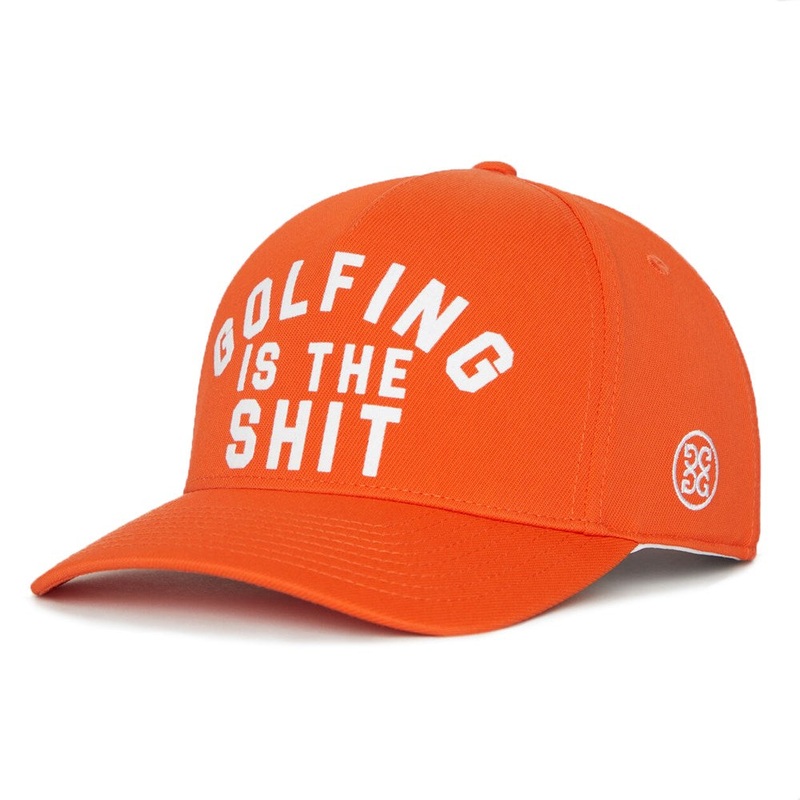 G/Fore Golfing Is The Sh*t Stretch Twill Snapback Hat – Exotic