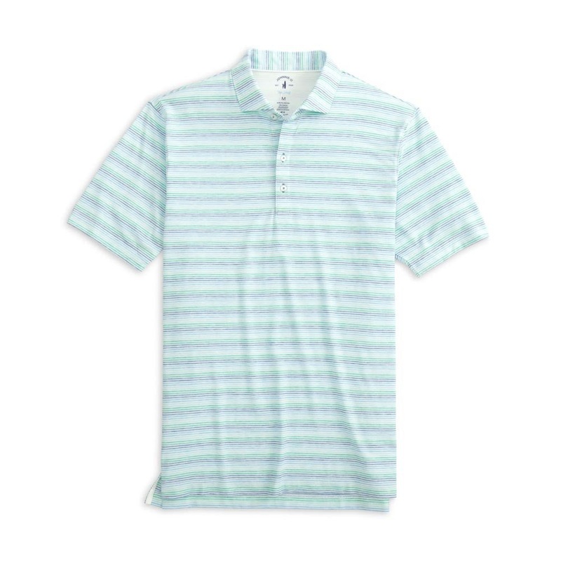 Johnnie-O Barton Golf Polo|Lake|Small|Medium|Large|X-Large|XX-Large