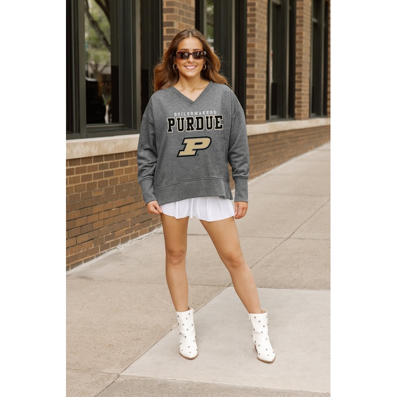 PURDUE BOILERMAKERS MOST WANTED CLASSIC FRENCH TERRY PULLOVER