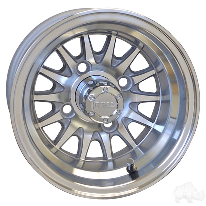 RHOX Phoenix, Machined w/ Center Cap, 10×7 ET-15.5 PN# TIR-477